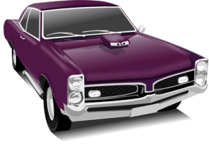 Violet car