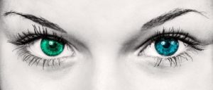 Green and Blue eyes