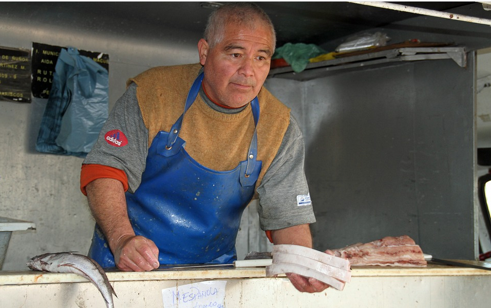 a fish seller